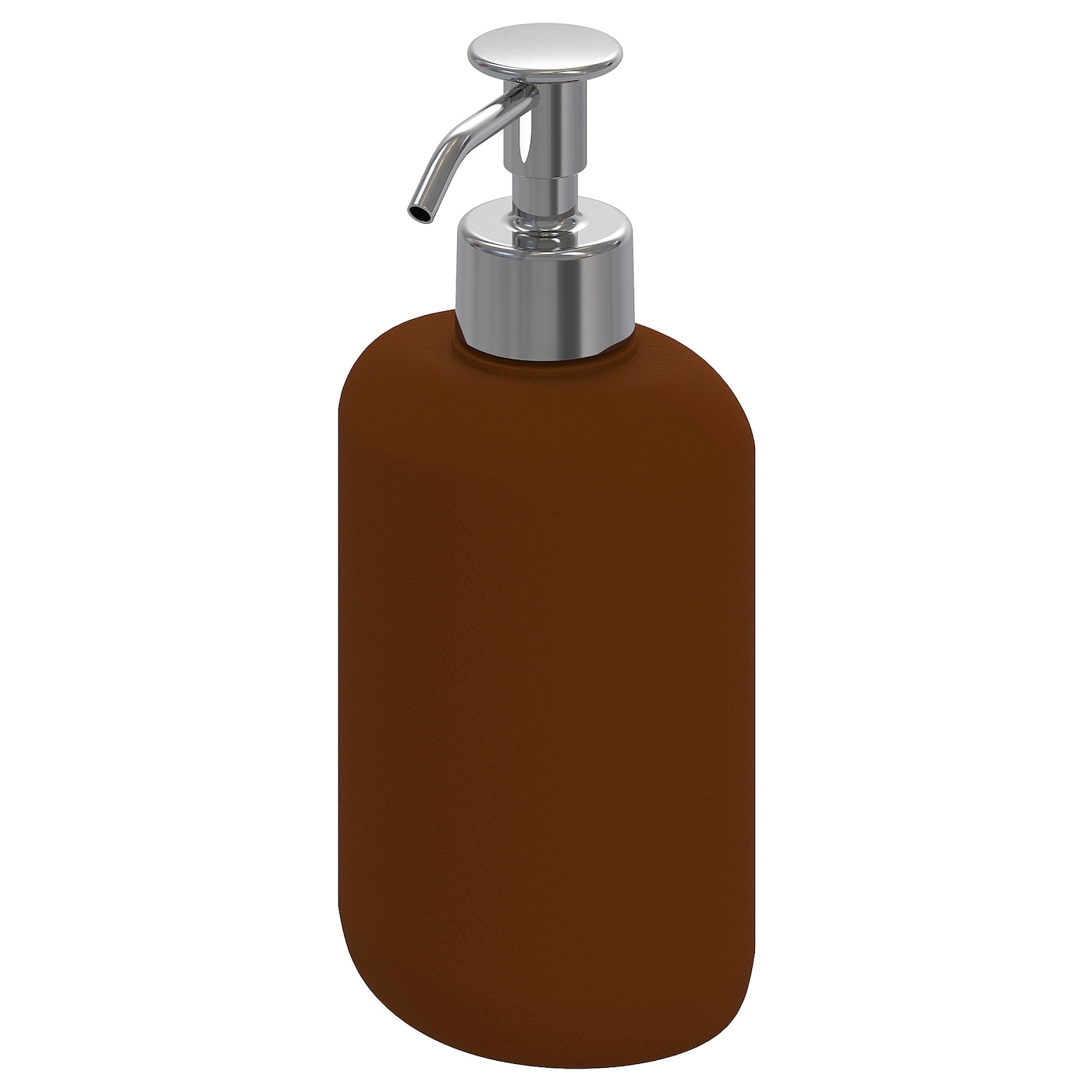 Дозатор для мыла - EKOLN IKEA/ ЭКОЛЬН ИКЕА,  18 см, коричневый