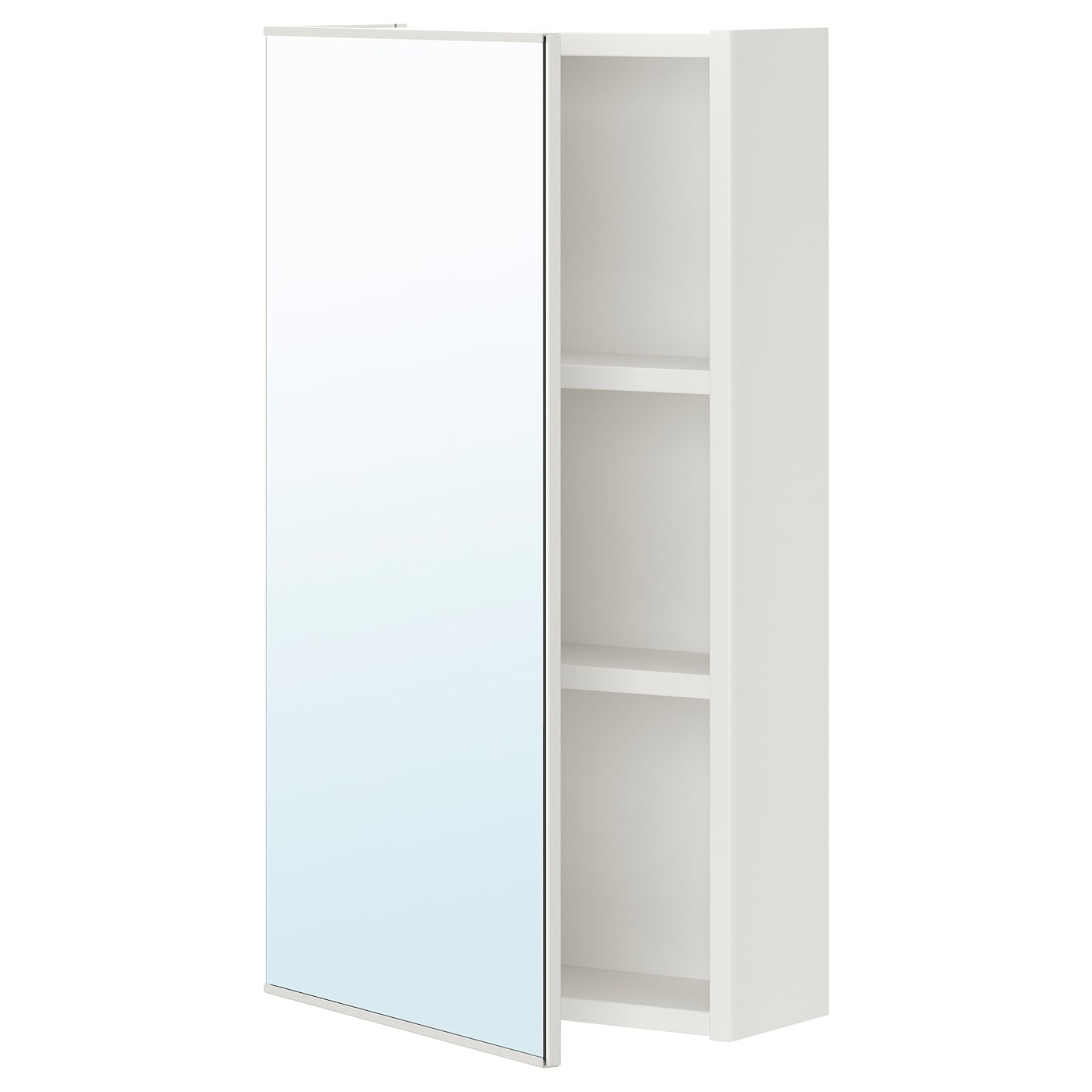 Настенный шкаф для ванной комнаты - ENHET IKEA/ ЭНХЕТ ИКЕА, 40x15x75 см, белый