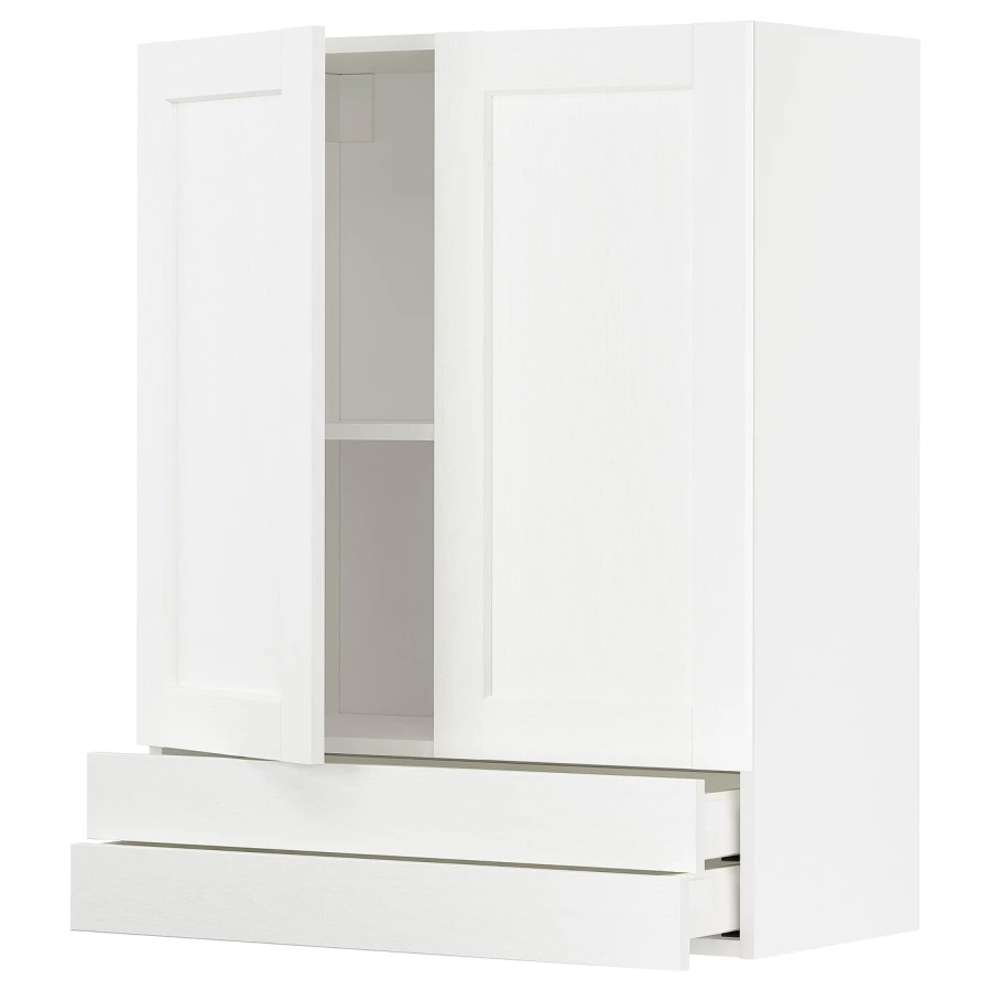 Напольный шкаф - METOD / MAXIMERA IKEA/ МЕТОД/ МАКСИМЕРА ИКЕА,  100х80 см, белый (изображение №1)