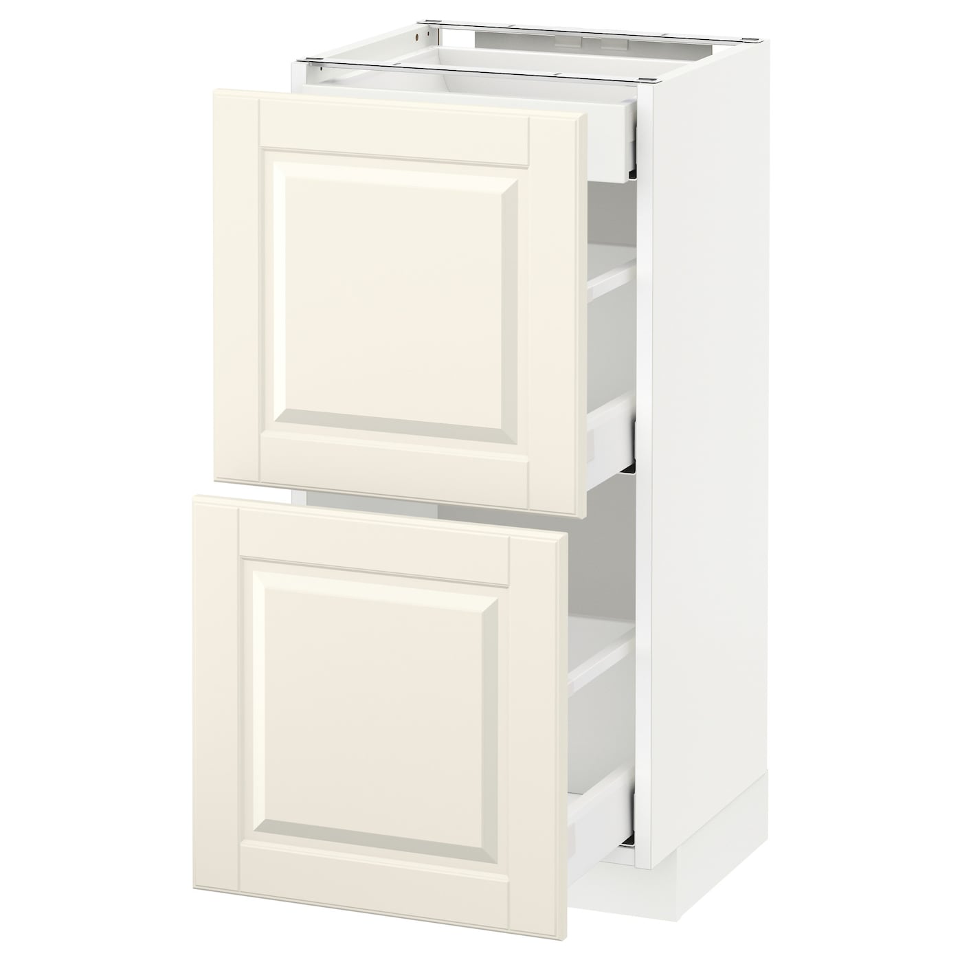 Напольный кухонный шкаф  - IKEA METOD MAXIMERA, 88x39,5x40см, белый, МЕТОД МАКСИМЕРА ИКЕА