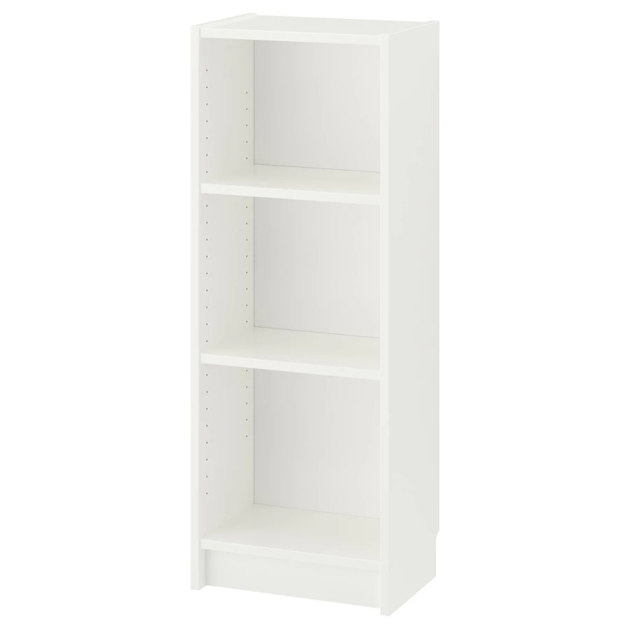 Открытый книжный шкаф - BILLY IKEA/БИЛЛИ ИКЕА, 28х40х106 см, белый (изображение №1)