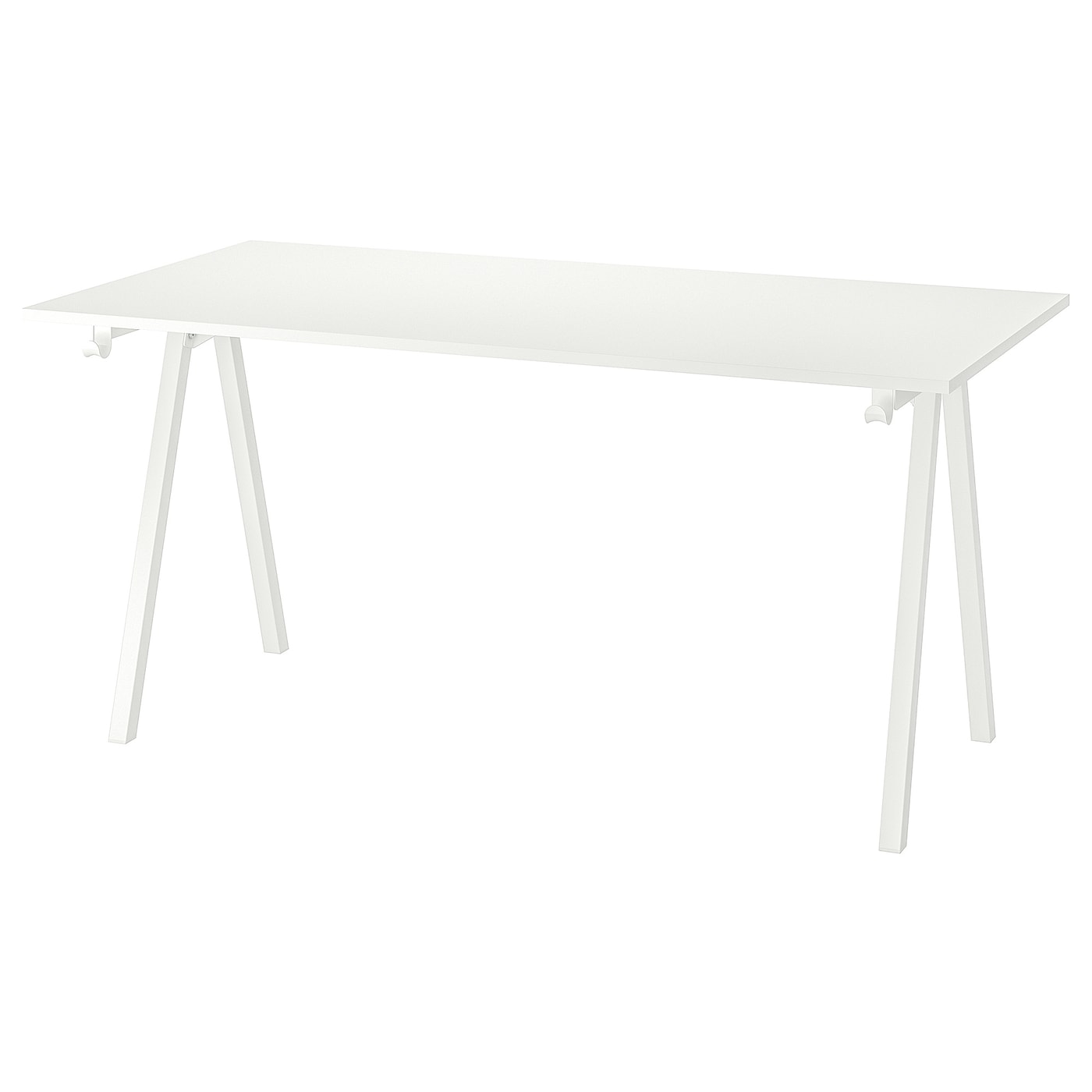Письменный стол - IKEA TROTTEN, 160х80 см, белый, ТРОТТЕН ИКЕА