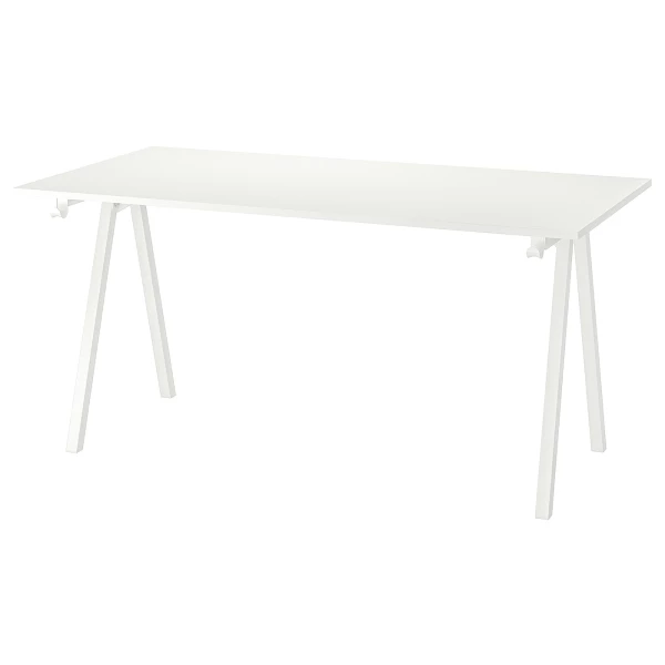 Письменный стол - IKEA TROTTEN, 160х80 см, белый, ТРОТТЕН ИКЕА
