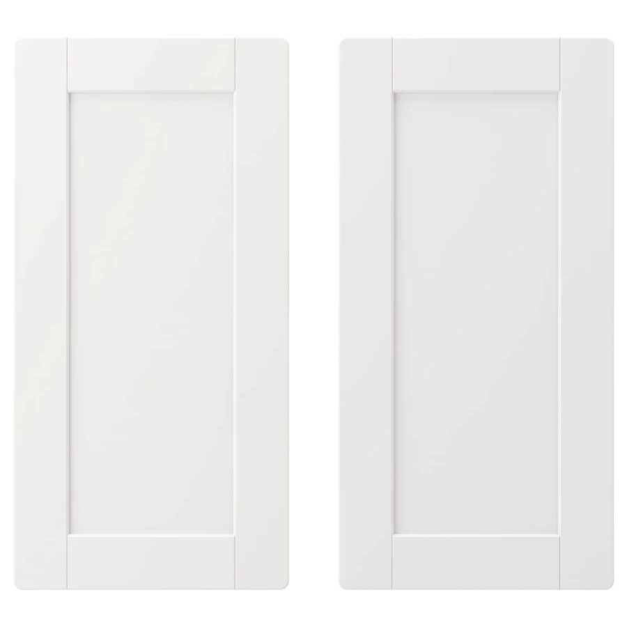 Дверь - SMÅSTAD/SMАSTAD  IKEA/ СМОСТАД ИКЕА, 30x60 см, белый (изображение №1)