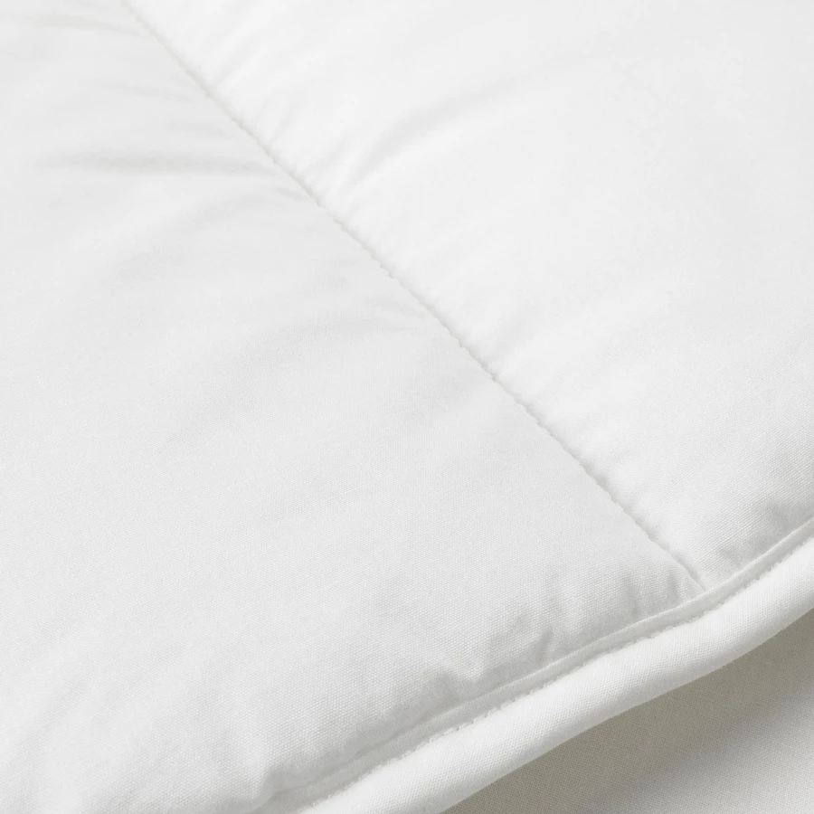 Одеяло - LEN IKEA/ ЛЕН ИКЕА,  125х110 см ,белый (изображение №4)