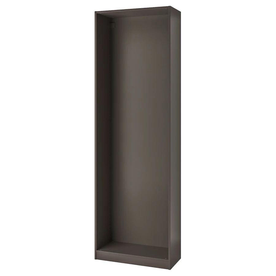 Каркас гардероба - IKEA PAX, 75x35x236 см, темно-серый ПАКС ИКЕА (изображение №1)