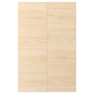 Дверца, 2 шт. - IKEA ASKERSUND, 25х80 см, ясень, АСКЕРСУНД ИКЕА