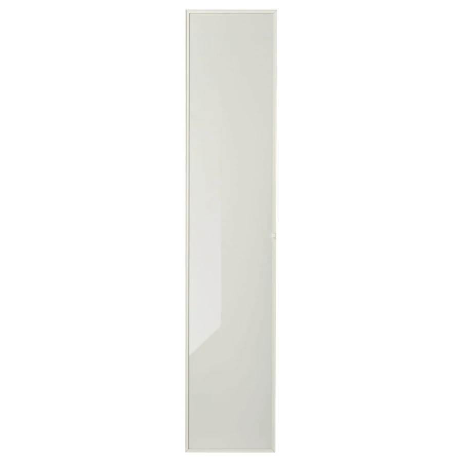 Дверца - HÖGBO / HОGBO IKEA/ ХЕГБО ИКЕА,  40x192 см, светло-серый (изображение №1)
