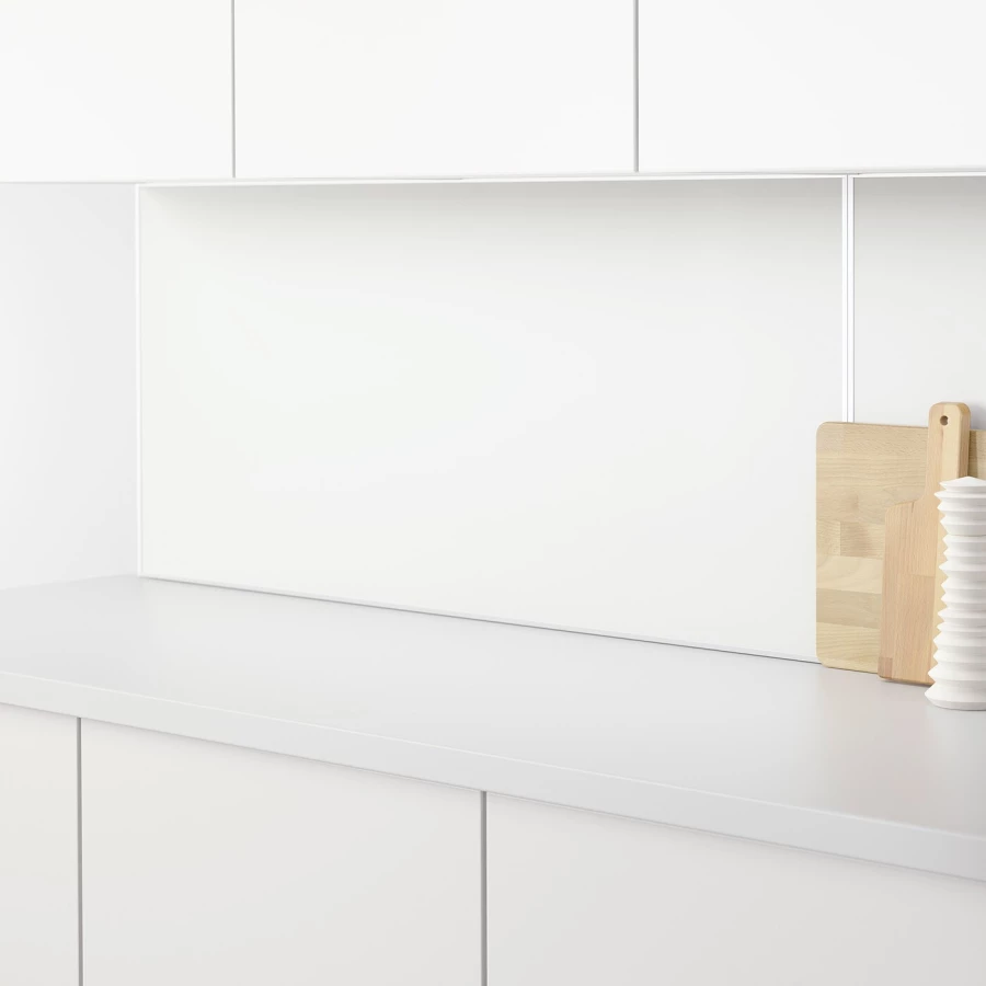 Накладная панель - LYSEKIL IKEA/ ЛИСЕКИЛ  ИКЕА,  55х120 см, белый/серый (изображение №7)