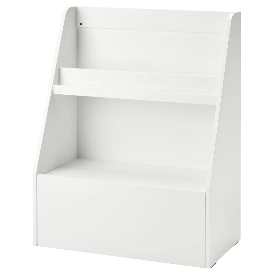Стеллаж детский - IKEA BERGIG, 80x43x101 см, белый, БЕРГИГ ИКЕА (изображение №1)