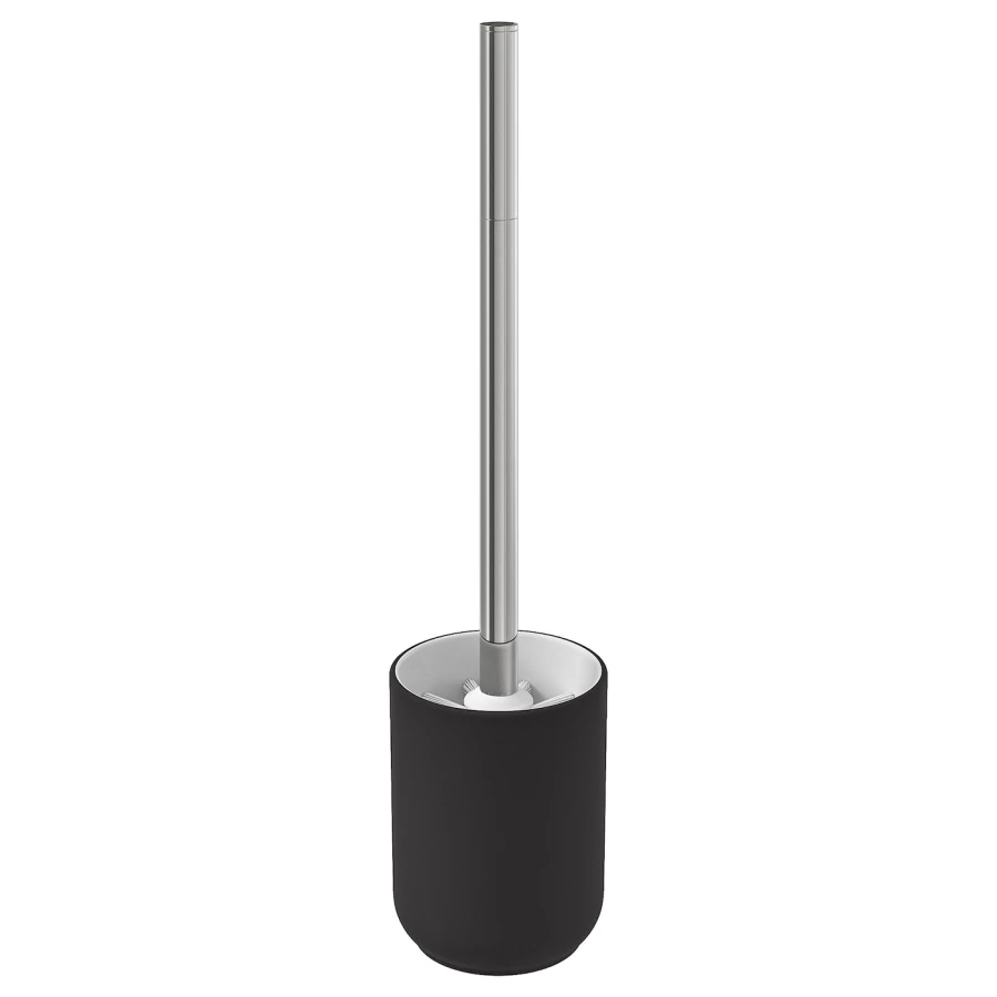 Ершик для унитаза - EKOLN IKEA/ ЭКОЛЬН ИКЕА,  38 см, черный (изображение №1)