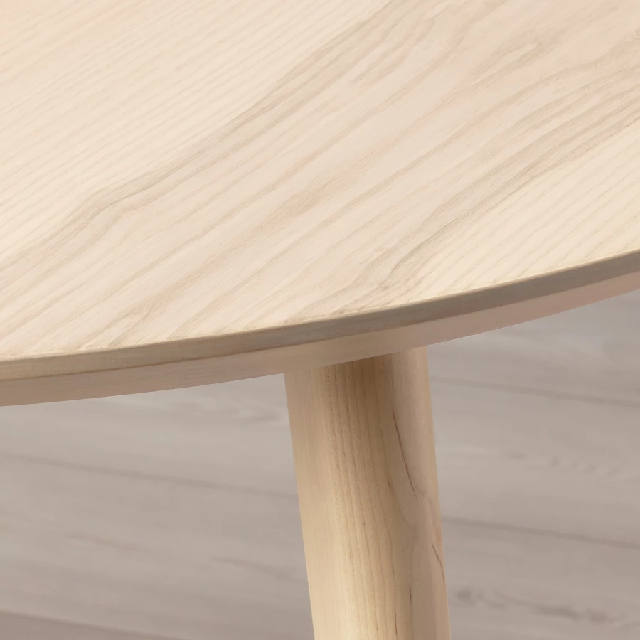 Кухонный стол - LISABO/ODGER IKEA/ ЛИСАБО/ОДГЕР ИКЕА, 105х74 см, красный/бежевый (изображение №5)