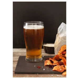 Второе фото. Стакан для пива - IKEA LODRÄT/LODRAT, 500 мл, прозрачный, ЛОДРЭТ ИКЕА