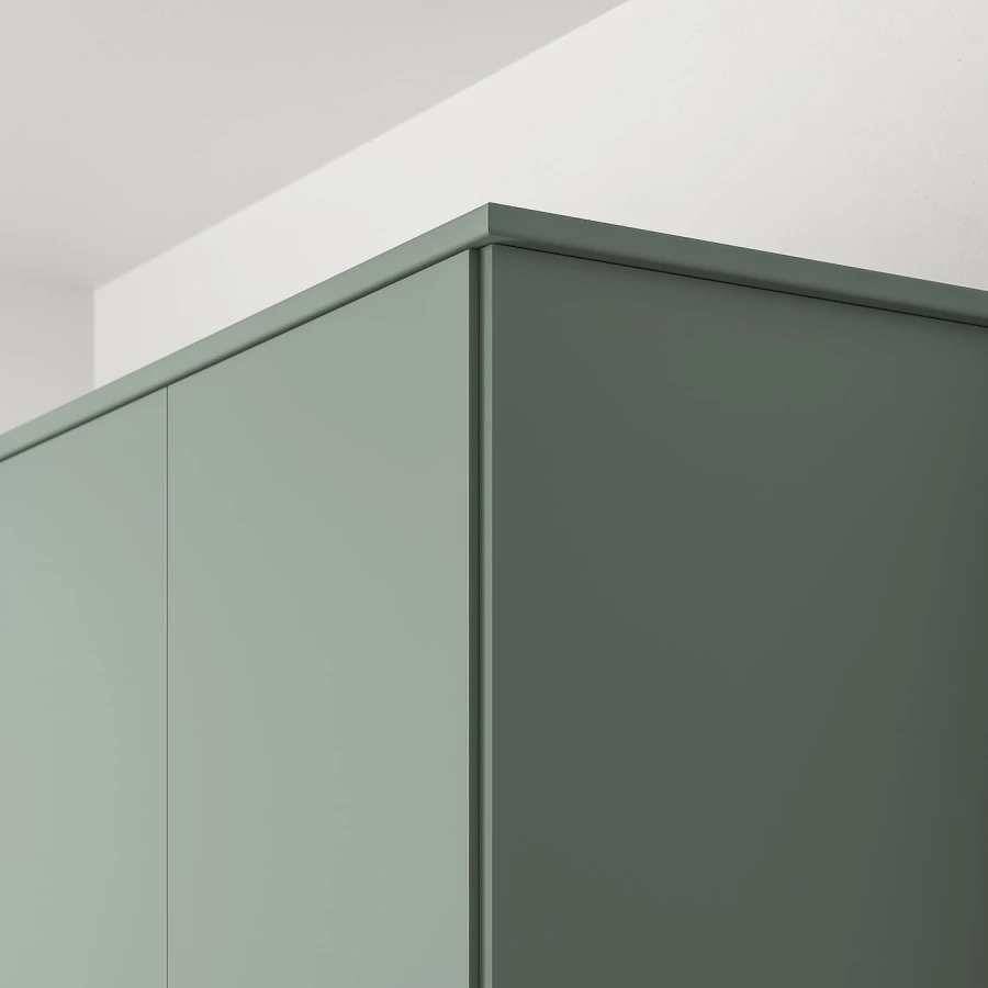 Полоса декоративная закругленная - BODARP IKEA/ БОДАРП ИКЕА, 221х6 см, зеленый (изображение №5)
