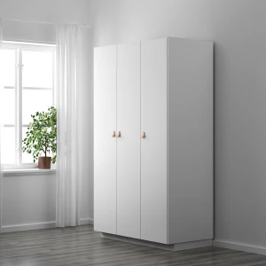 Второе фото. Ручка-капля - IKEA ÖSTERNÄS/OSTERNAS, 6.5 см, кожа, ОСТЕРНЭС ИКЕА