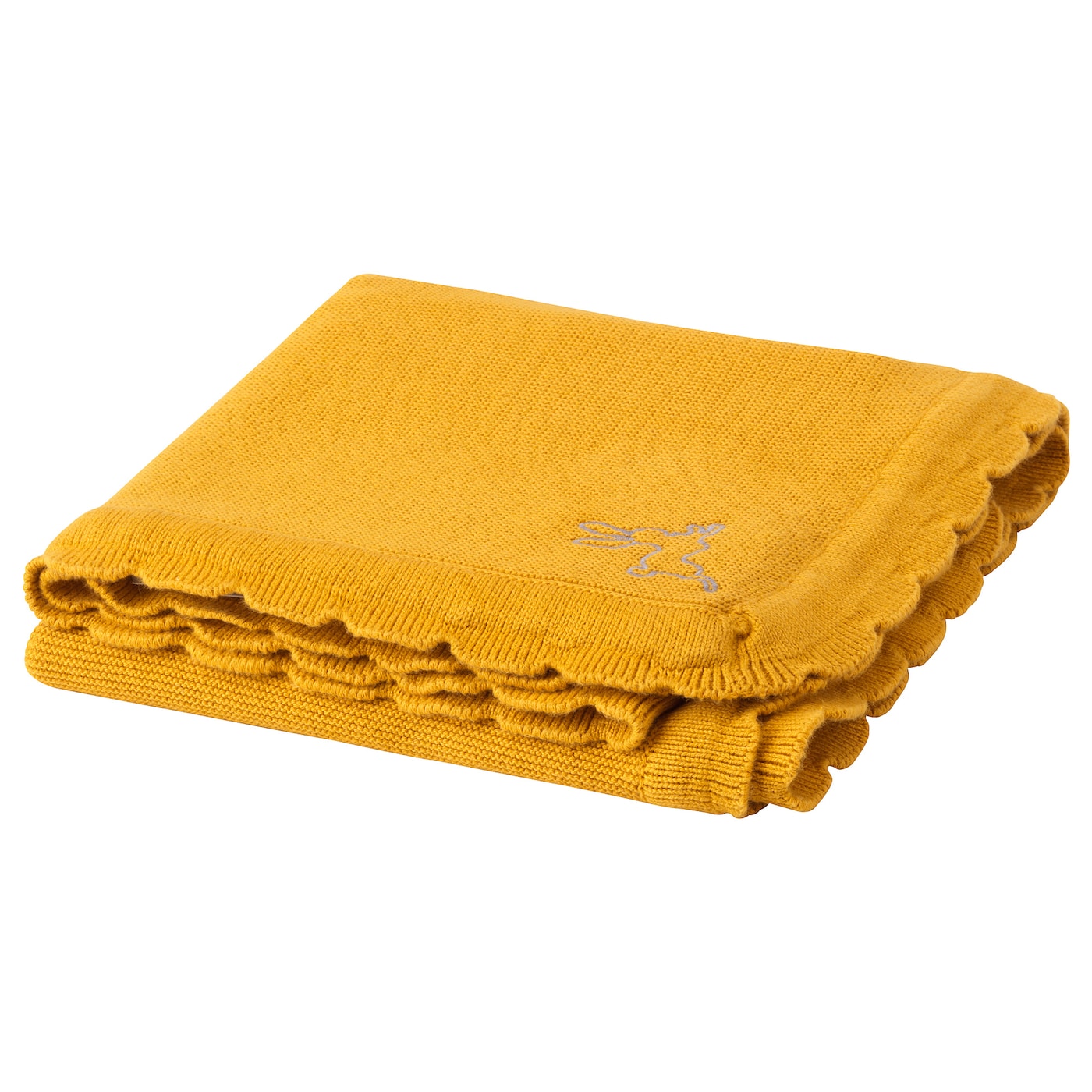 Детское одеяло - IKEA SOLGUL/СОЛГУЛЬ ИКЕА , 90х70 см, желтый,
