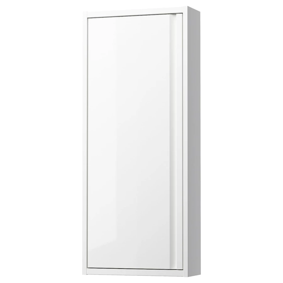 Навесной шкаф - ÄNGSJÖN / АNGSJОN IKEA/ ЭНГСЬЕН ИКЕА, 95х40 см, белый (изображение №1)