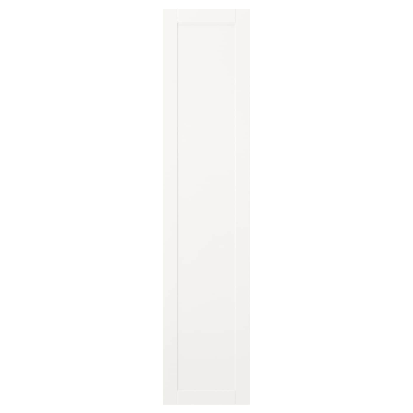 Дверца шкафа - SANNIDAL IKEA/ САННИДАЛЬ ИКЕА, 40х180 см,   белый