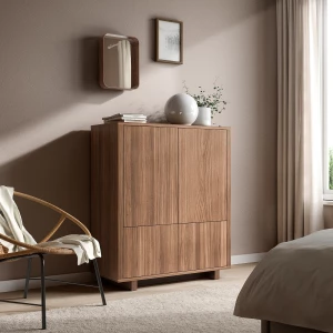 Второе фото. Зеркало настенное - IKEA DVÄRGSYREN/ДВЭРДЖСИРЕН ИКЕА, 37х28 см, коричневый