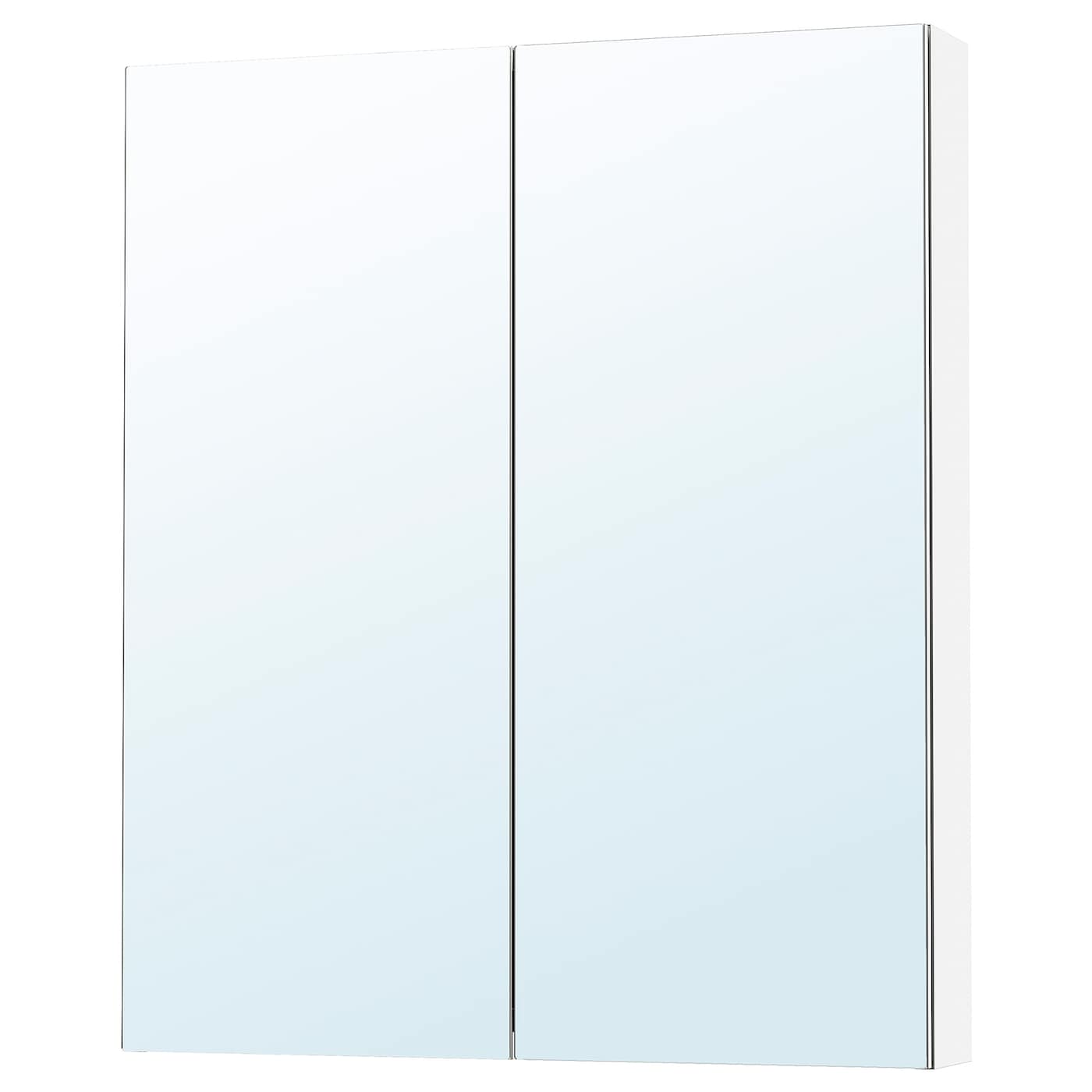 Зеркальный шкаф/дверь - IKEA LETTAN/ЛЕТТАН ИКЕА, 80х15х95 см