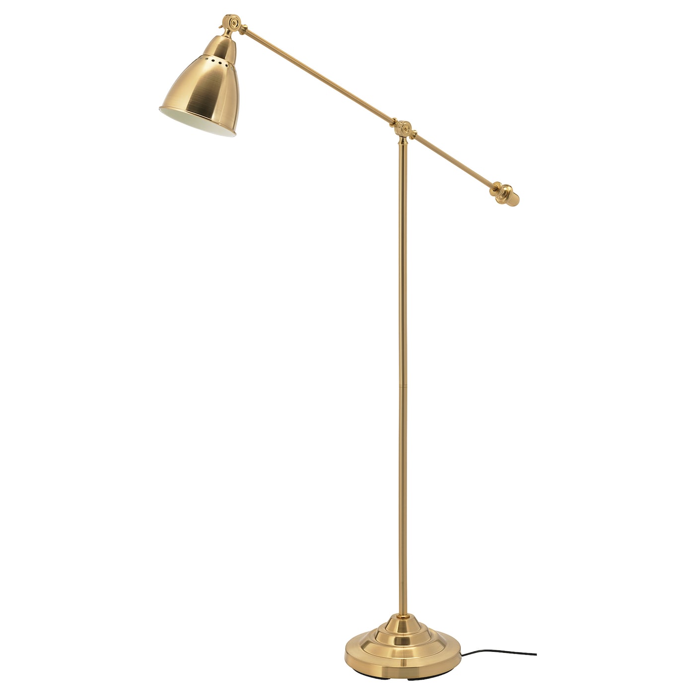 Напольные светильники - BAROMETER  IKEA/ БАРОМЕТЕР ИКЕА, 146 см,  золотистый