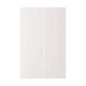Дверца, 2 шт. - IKEA STENSUND, 25х80 см, белый, СТЕНСУНД ИКЕА