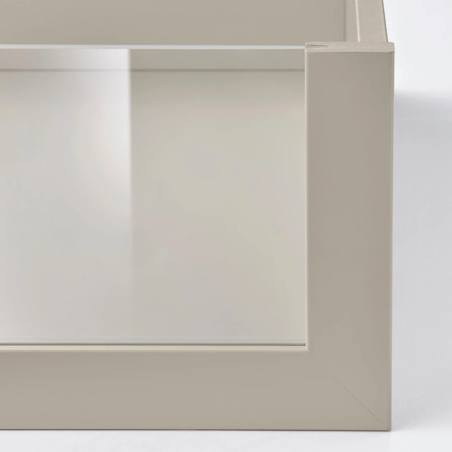 Ящик с фронтальной панелью - IKEA KOMPLEMENT, 75x58 см, бежевый КОМПЛИМЕНТ ИКЕА (изображение №2)