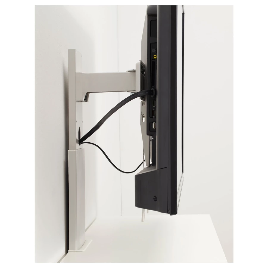 Настенный кронштейн для телевизора - UPPLEVA IKEA/ УППЛЕВА ИКЕА,  139,7х 93,9 см, серебрянный (изображение №2)