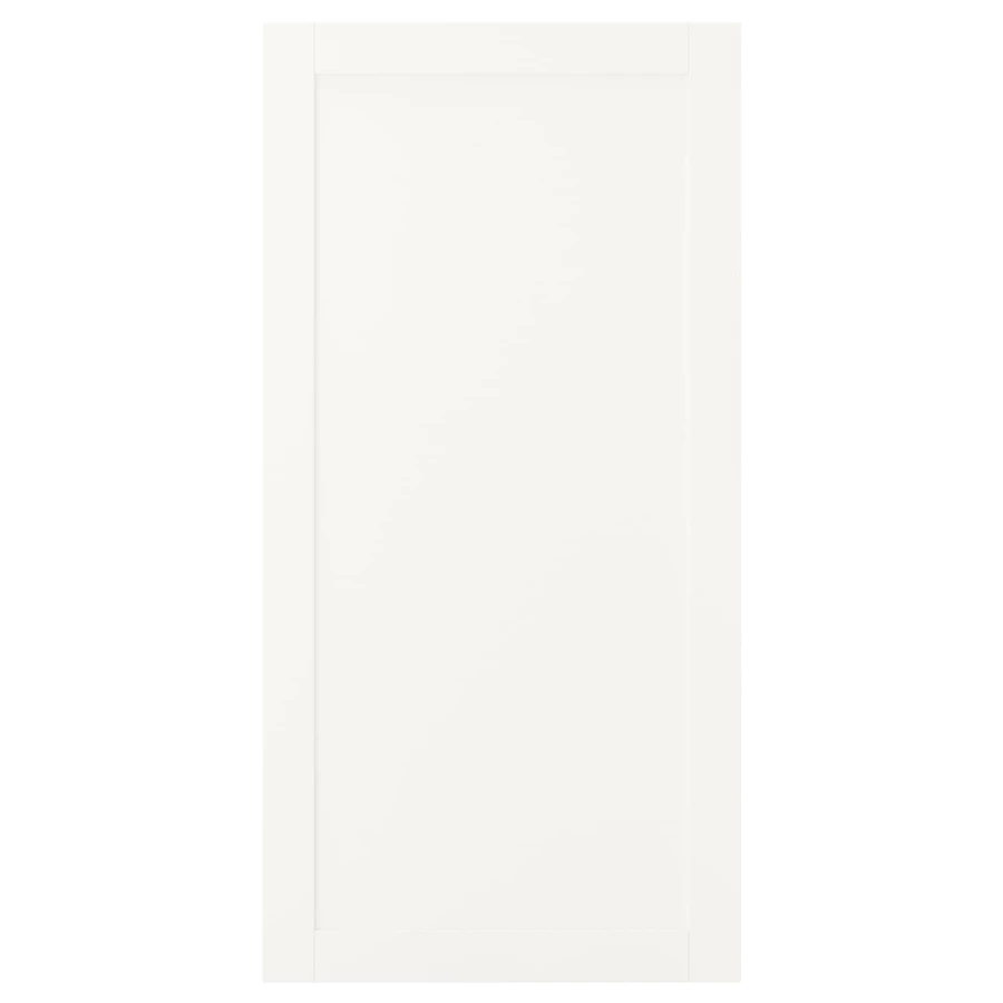 Дверца - SANNIDAL IKEA/ САННИДАЛЬ ИКЕА,  60x120 см, белый (изображение №1)