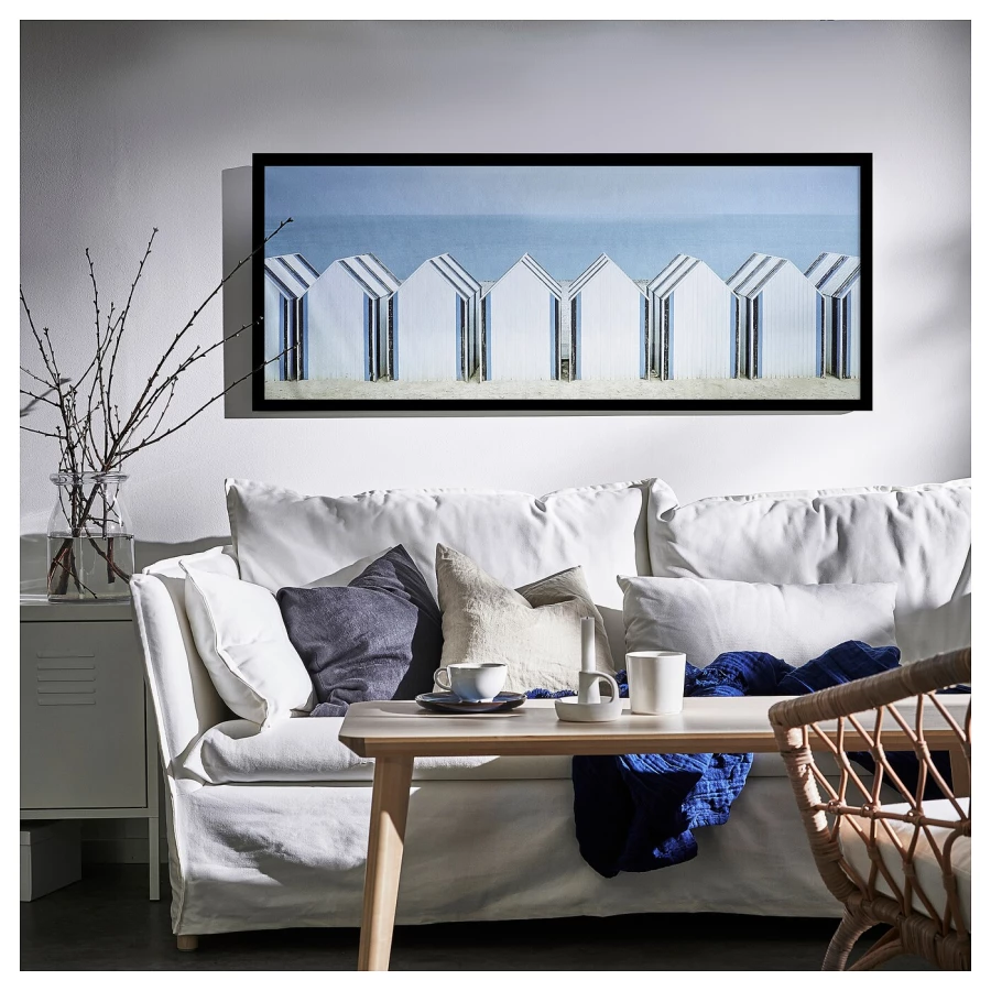 Картина в раме - IKEA BJÖRKSTA/BJORKSTA, 140х56 см, БЬЁРКСТА ИКЕА (изображение №2)