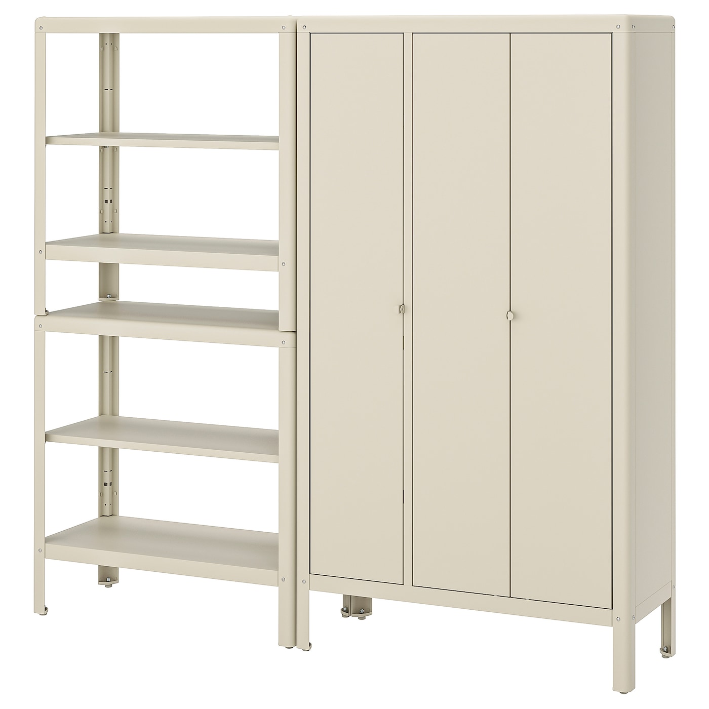 Книжный шкаф - KOLBJÖRN / KOLBJORN IKEA/ КОЛЬБЬЕРН ИКЕА,  171х161 см, бежевый