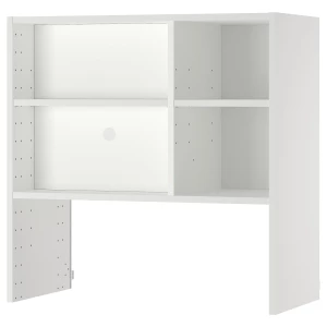 Шкафчик навесной для встроенной вытяжки - METOD IKEA/ МЕТОД ИКЕА, 80х80 см, белый