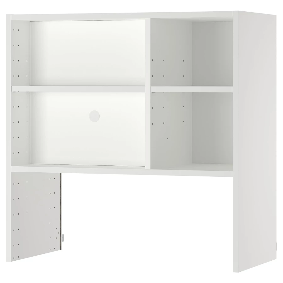 Шкафчик навесной для встроенной вытяжки -  METOD  IKEA/  МЕТОД ИКЕА, 80х80 см, белый (изображение №1)