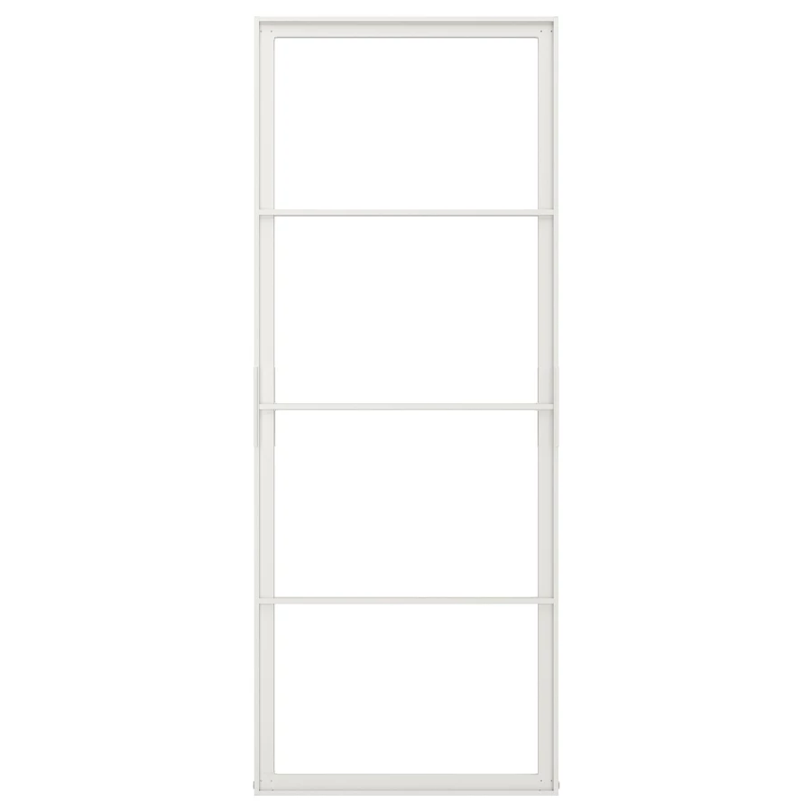 Пара рам раздвижных дверей - SKYTTA IKEA/ СКЮТТА ИКЕА, 77х196 см, белый (изображение №1)