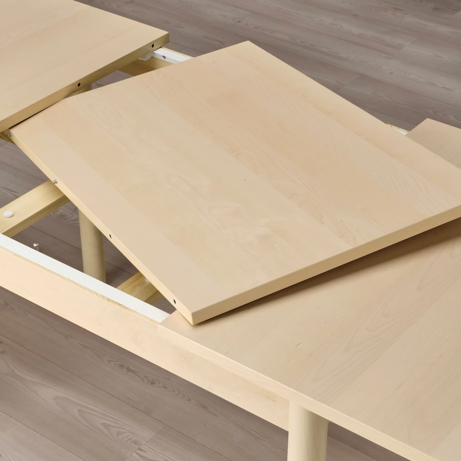 Раздвижной обеденный стол - IKEA RÖNNINGE, 173/118х78х75 см, коричневый, РЁННИНГЕ ИКЕА (изображение №3)