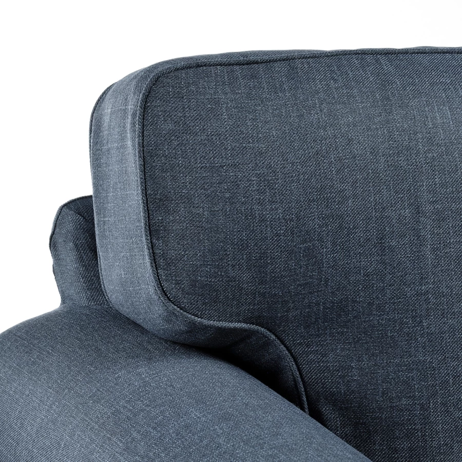 3-местный диван с шезлонгом - IKEA EKTORP, 88x88x252см, синий, ЭКТОРП ИКЕА (изображение №4)