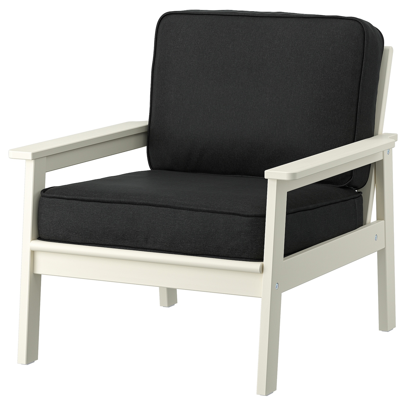 Садовое кресло - BONDHOLMEN IKEA/  БОНДХОЛЬМЕН ИКЕА,  80х77 см, черный