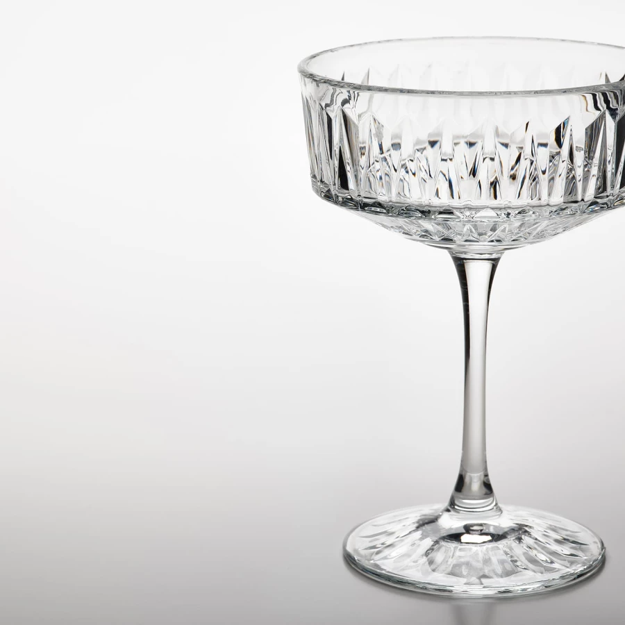 Набор бокалов для шампанского, 4 шт. - IKEA SÄLLSKAPLIG/SALLSKAPLIG, 21 мл, прозрачное стекло, СЭЛЛЬСКАПЛИГ ИКЕА (изображение №3)