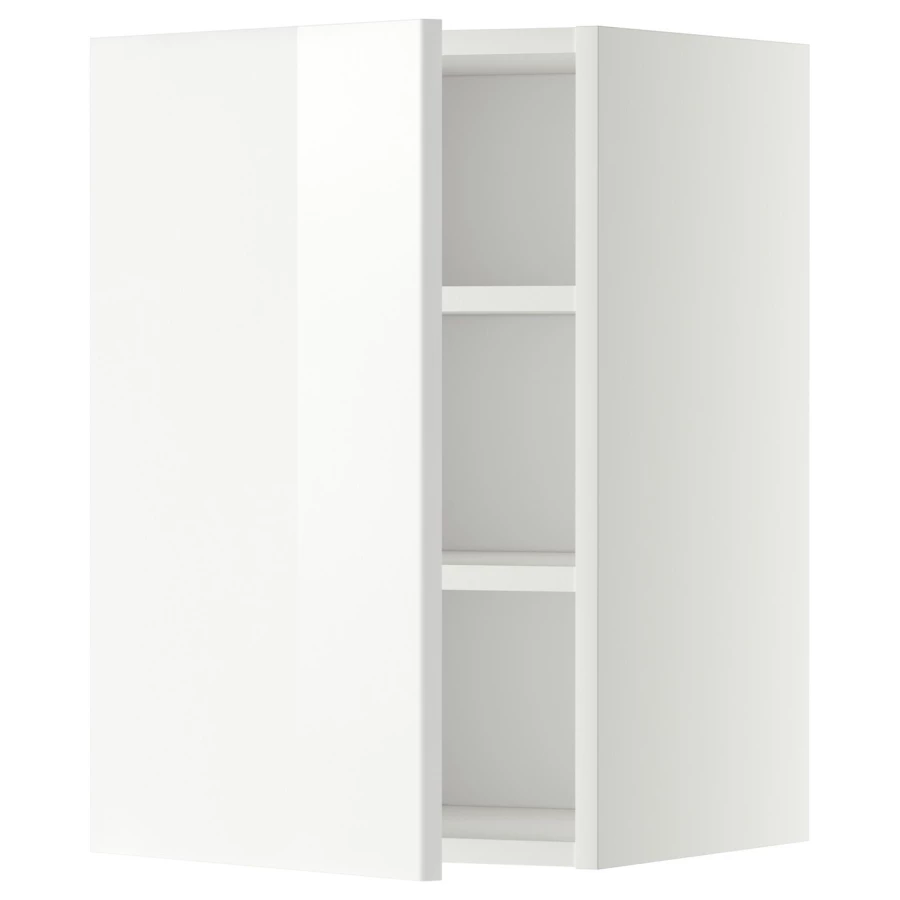 Навесной шкаф с полкой - METOD IKEA/ МЕТОД ИКЕА, 60х40 см, белый (изображение №1)