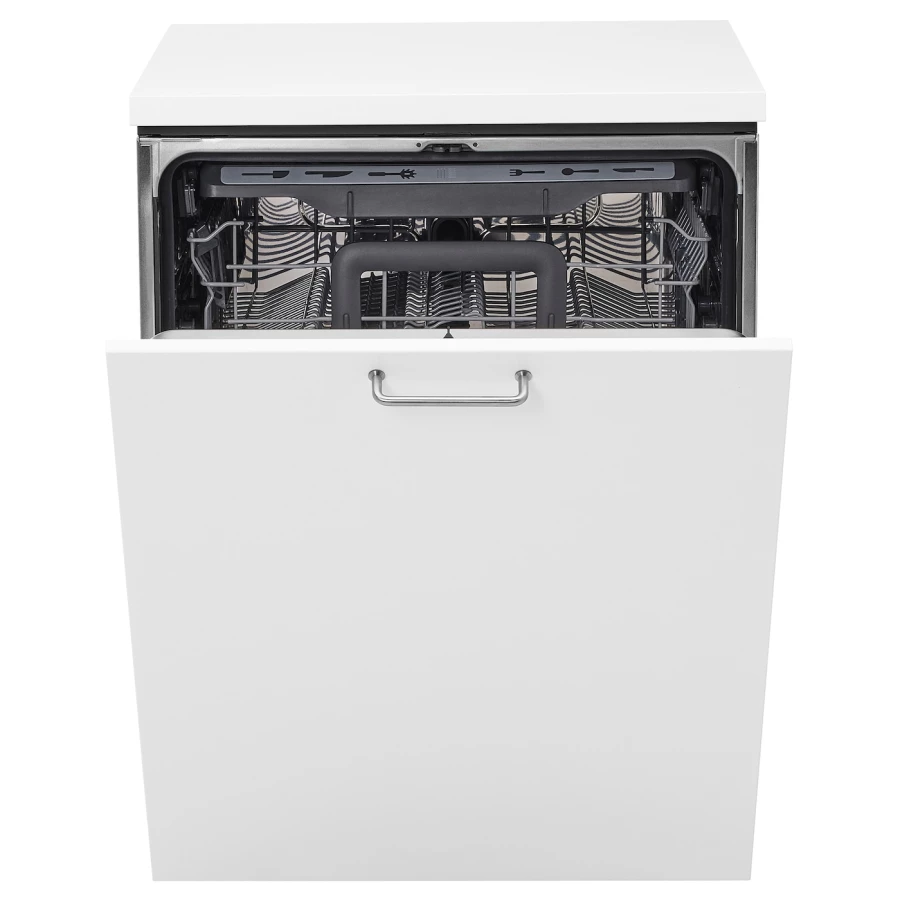 Встраиваемая посудомоечная машина - HYGIENISK IKEA/ ХИГИЕНИСК ИКЕА,  82х60 см, белый (изображение №1)