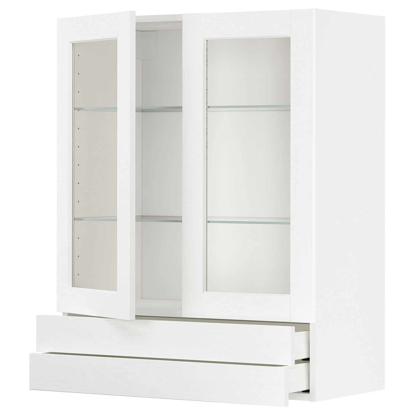 Шкаф  - METOD / MAXIMERA IKEA/  МЕТОД/МАКСИМЕРА ИКЕА, 100х80 см, белый