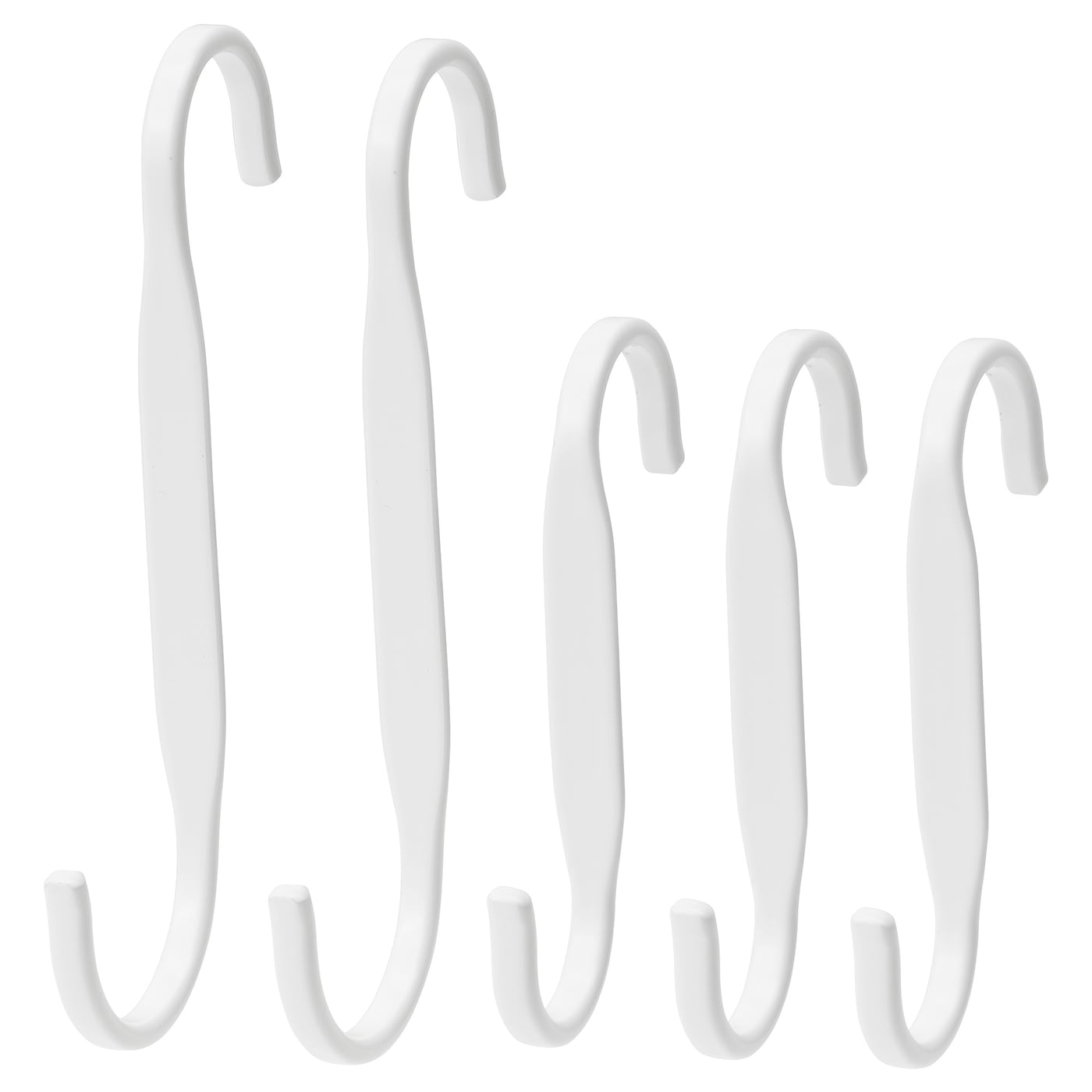 Крючок - NEREBY IKEА/ НЕРЕБИ ИКЕА, 5 упаковок, белый