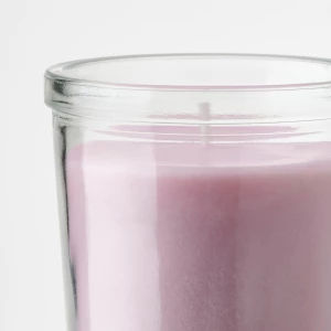 Второе фото. Ароматическая свеча в стакане - IKEA LUGNARE/ЛУГНАРЕ ИКЕА, 7х7,5 см, розовый