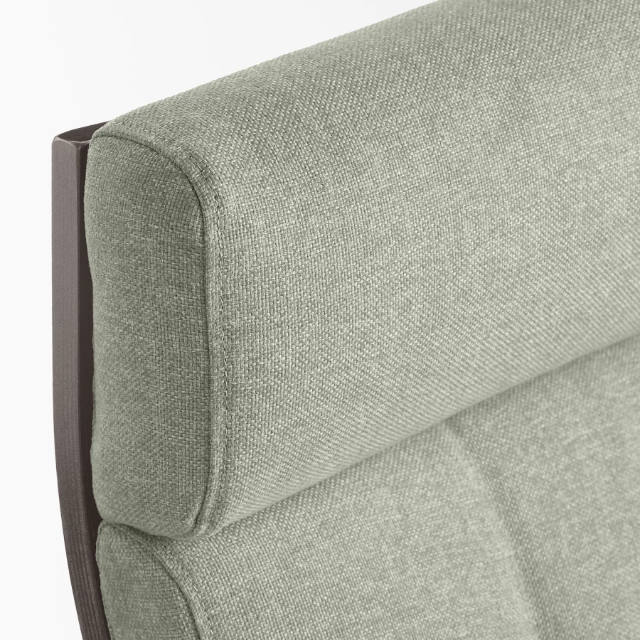 Кресло-качалка - POÄNG / POАNG IKEA/  ПОЭНГ ИКЕА,  72х62 см, зеленый (изображение №3)