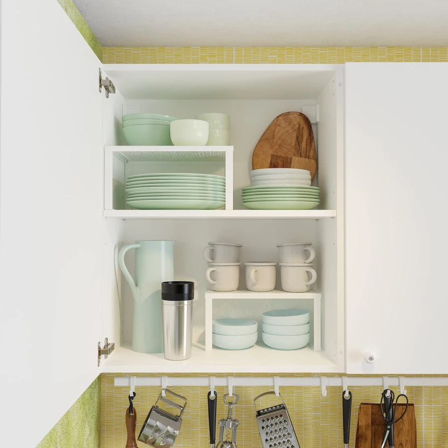Кухонная комбинация для хранения вещей - KNOXHULT IKEA/ КНОКСХУЛЬТ ИКЕА, 180х61х220 см, бежевый/белый (изображение №5)