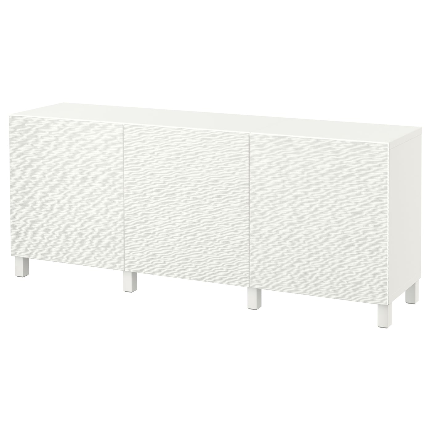 Комбинация для хранения - BESTÅ/ BESTА IKEA/ БЕСТА/БЕСТО ИКЕА, 74х180 см, белый