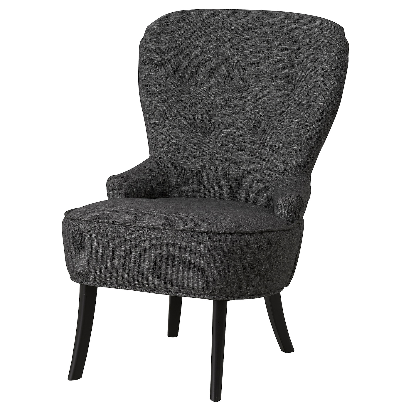 Кресло - REMSTA IKEA/РЕМСТА ИКЕА, 60х72х88 см, чёрный