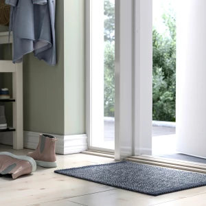 Второе фото. Ковер безворсовый - IKEA IDROTTSPLATS / ИДРОТТСПЛАТС ИКЕА, 60х40 см, синий