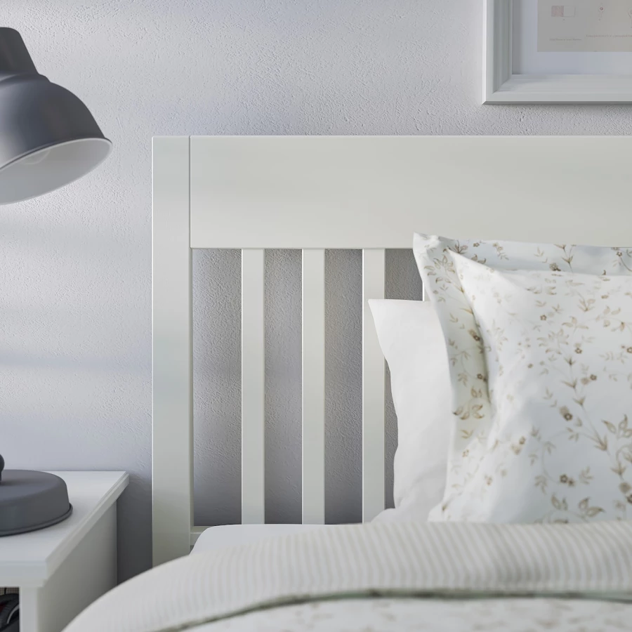 Комбинация мебели для спальни - IKEA IDANÄS/LINDBÅDEN/IDANAS/LINDBADEN, 200x140см, белый, ИДАНЭС/ЛИНДБАДЕН ИКЕА (изображение №2)