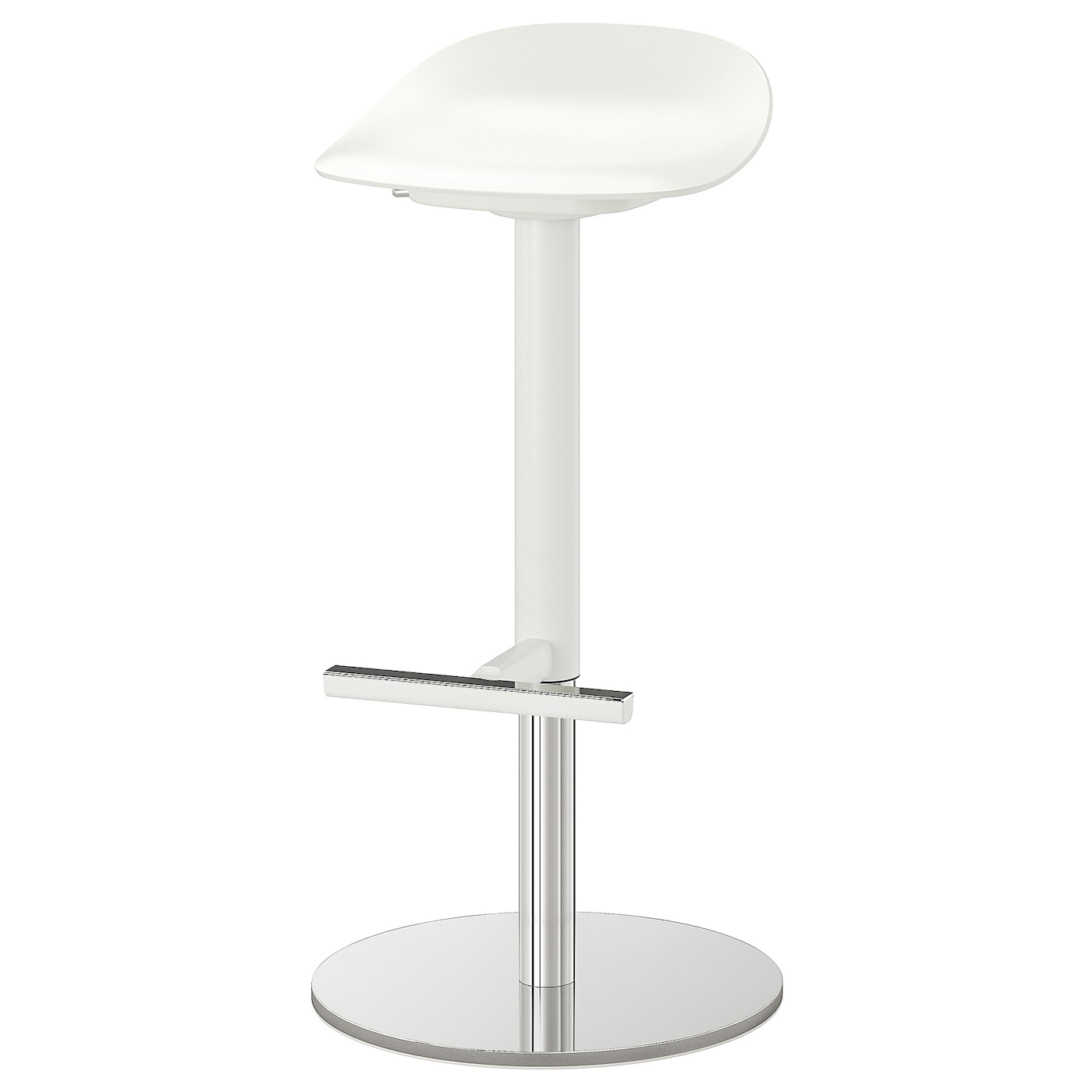Барный стул - IKEA JANINGE/ЙАНИНГЕ ИКЕА  ,  36х38х84 см, белый
